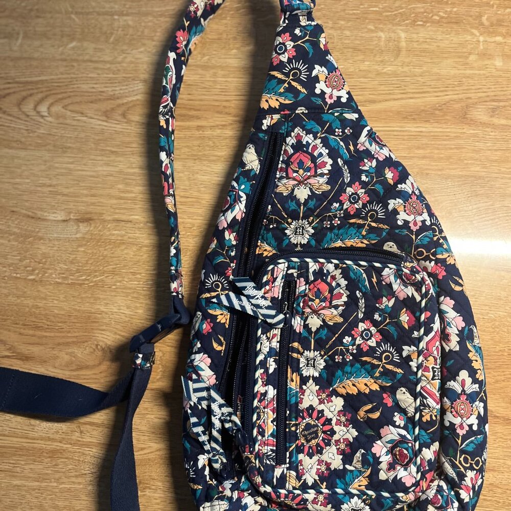 Vera Bradley Home to Hogwarts Harry Potter Sling Backpack - Picture 2 of 8
